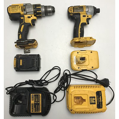 Dewalt Brushless Hammer Drill and Impact Driver