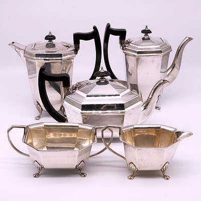 Sterling Silver Tea and Coffee Service, 2471g
