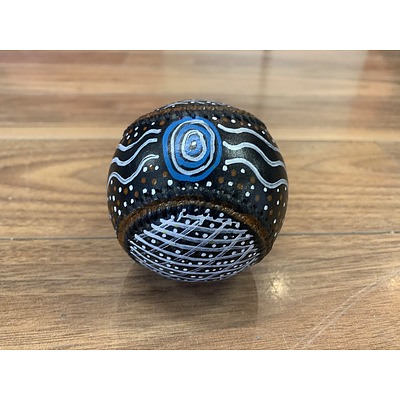 Indigenous Night Baseball - January 16 2020 - Hand designed and painted by Toack