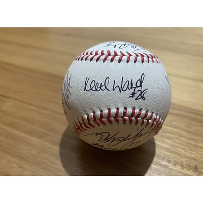 Signed 2018/19 Cavalry Team Brett Brothers Baseball