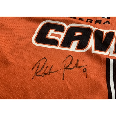 Robbie Perkins  #9 - Signed 2017/18 Cavalry Game Jersey