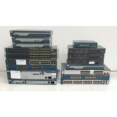 Cisco Assorted Networking Appliances - Switches, Routers & Security Appliance