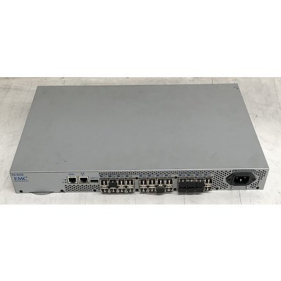 EMC2 (100-652-541) Connectrix DS-300B 24-Port 8Gb Fibre Channel Switch