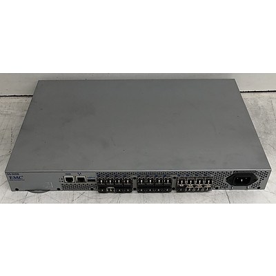 EMC2 (100-652-541) Connectrix DS-300B 24-Port 8Gb Fibre Channel Switch