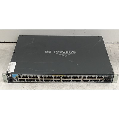 HP (J9148A) 2910al-48G-PoE+ 48-Port Gigabit Managed Switch