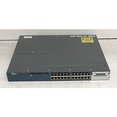 Cisco Catalyst (WS-C3560X-24T-L V02) 3560-X Series 24-Port Gigabit Managed Switch