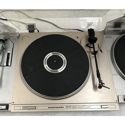 Turntables For Parts Or Repair -Lot Of Four