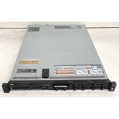 Dell PowerEdge R630 Dual Ten-Core Xeon CPU (E5-2687W v3) 3.10GHz 1 RU Server