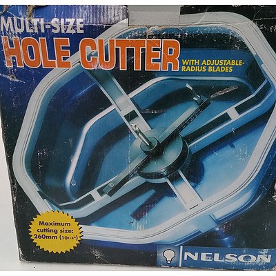 Nelson 260mm Multi Size Hole Cutter