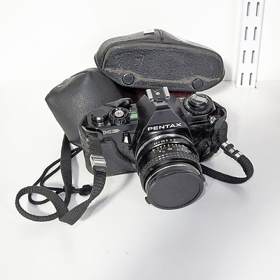 Pentax MG with Case and Additional Lens