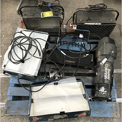 Assorted Stage Lights - Lot Of Six