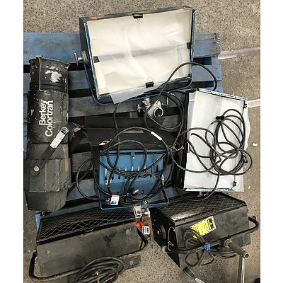 Assorted Stage Lights - Lot Of Six