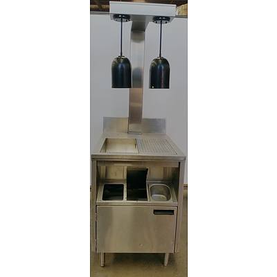 Electric Compact Fryer Dressing Station