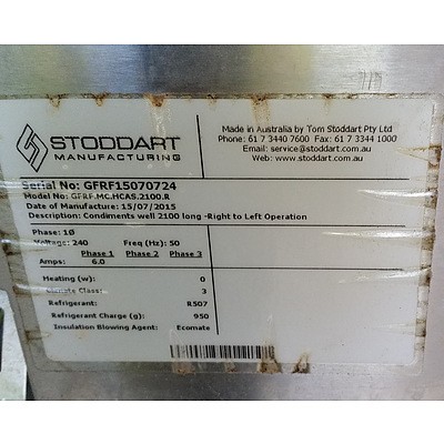 Stoddart Refrigerated/Preparation Cabinet