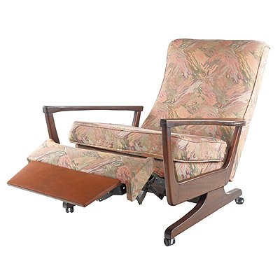 Retro Parker Knoll Reclining Armchair