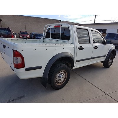3/2003 Holden Rodeo LX RA Crew Cab P/up White 3.5L