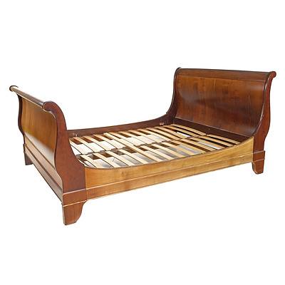 French Queen Sleigh Bed