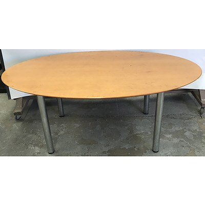 Veneer Oval Office Table