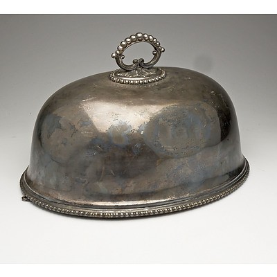 Victorian Silver Plated Meat Cover