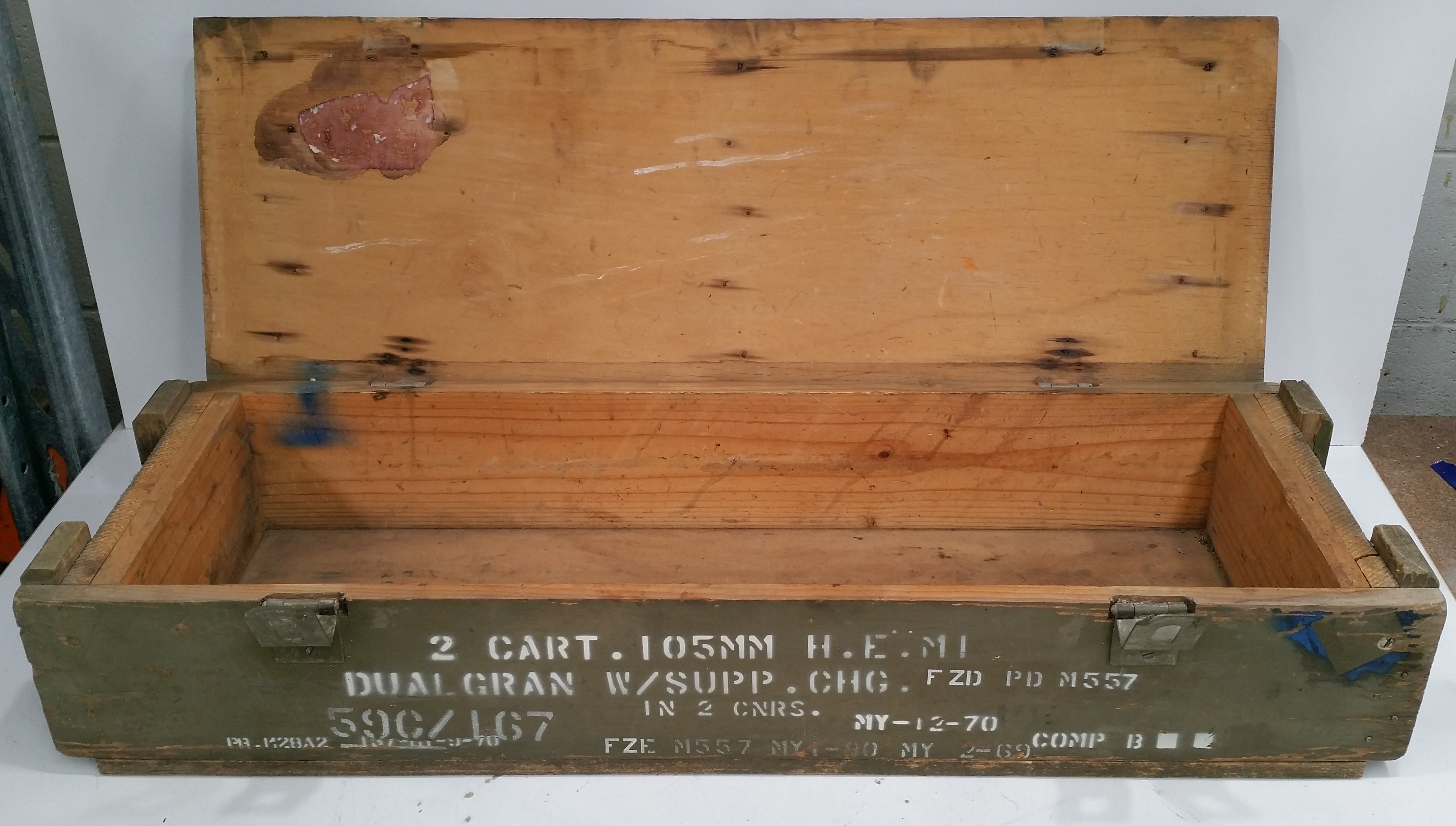 Military Ammunition Boxes Lot Of - Lot 1133286 | Allbids