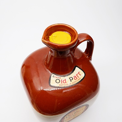 Grand Old Parr 1960's De Luxe Scotch Whiskey One Flagon