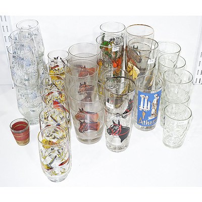 Various Vintage Glassware