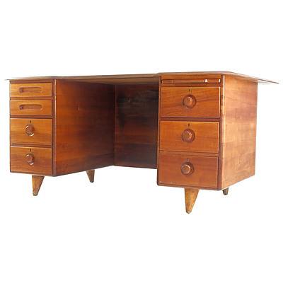 Fred WARD (1900-1990) Partner’s Desk, Designed and Fabricated Circa 1950