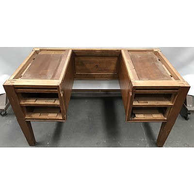 Four Drawer Desk -To Suit Restoration