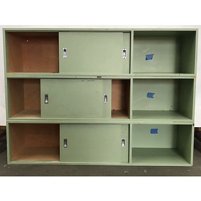 Three Piece Stackable Storage/Locker Unit