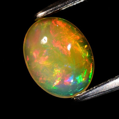 Opal: Solid White Cabochon