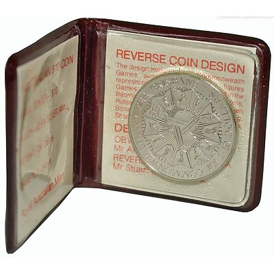 Australia: 1982 $10 Silver Coin - Commonwealth Games