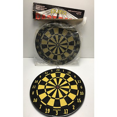 Dart Boards -Lot Of Two