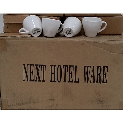 Next Hotel Ware Commercial 70ml Demitase Cups  - Lot of 114 - Brand New