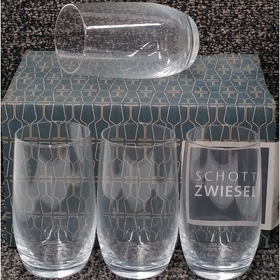 Schott Zwiesel 320ml Banquet Glass Tumblers - Lot of 52 - Brand New