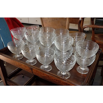 Twenty-TD169wo Glass Sundae Cups