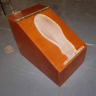 Vintage Timber Shoe Shine Box