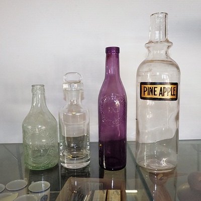 Four Vintage Bottles