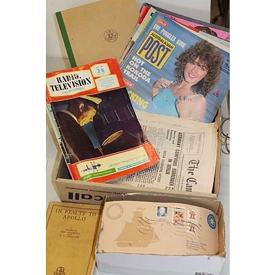 Collection of Vintage Magazines, Newspapers and Ephemera