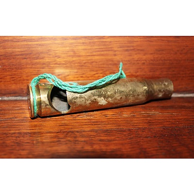 Trench Art Whistle
