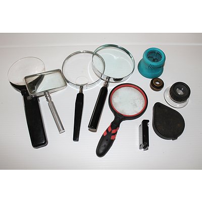Quantity of Magnifiers, Loupes and Lenses