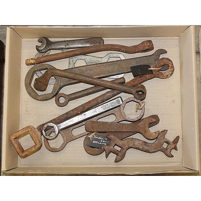 Collection of Unusual Antique and Vintage Spanners