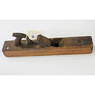 Vintage Timber-Bodied Smoothing Plane