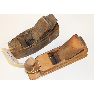 Two Vintage Timber-Bodied Hand Planes
