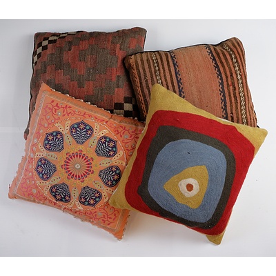 Four Decorative Cushions