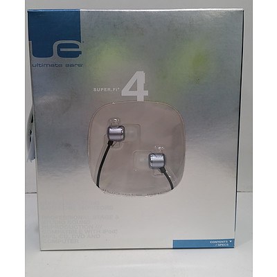 Ultimate Ears SuperFi 4Earphones -NEW-ORP $80+