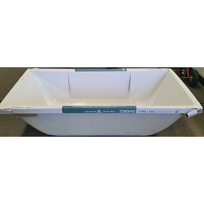 Caroma Cube 1700mm Island Bath Tub - Brand New - RRP $650.00