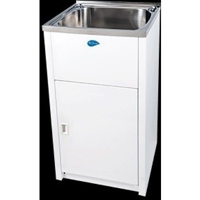 Everhard Stainless Steel Laundry Sink With Nu Gleam Cabinet - Brand New - RRP $500.00