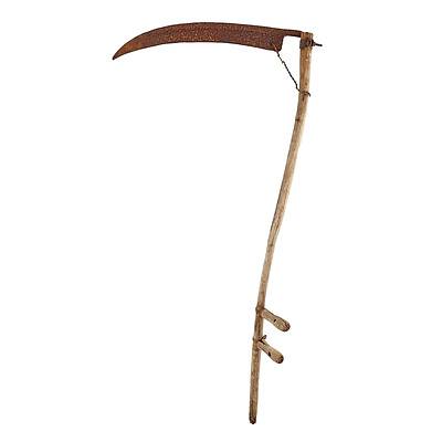 Antique Scythe, Great for the Man Cave Wall