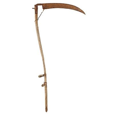 Antique Scythe, Great for the Man Cave Wall