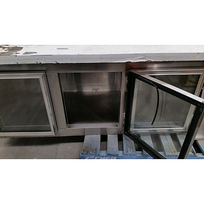 Stainless Steel Sandwich Bar Cabinet